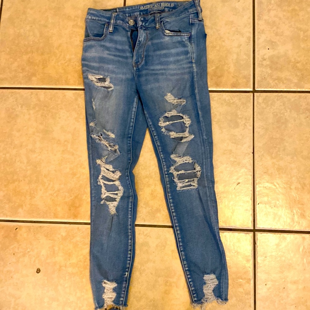 American Eagle outfitters superstretch jeans